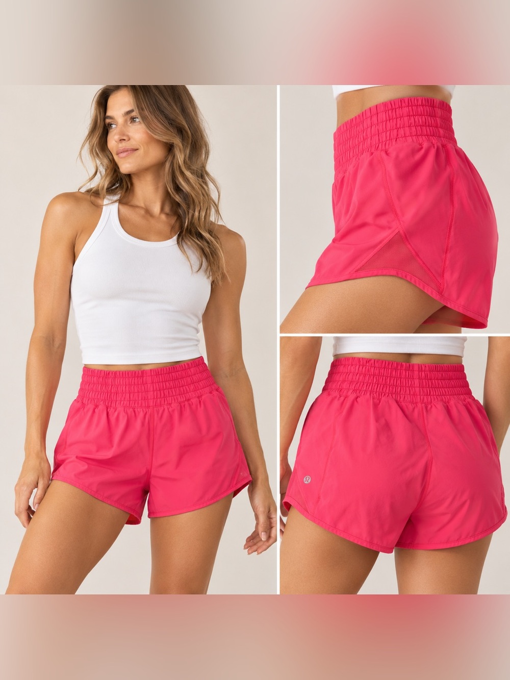 Lululemon Hotty Hot High-Rise Short 2.5” Sonic Pink Size 2